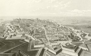 Lille şehri ve kalesi by English School