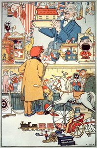 oyuncak dükkanı, c.1910 by English School