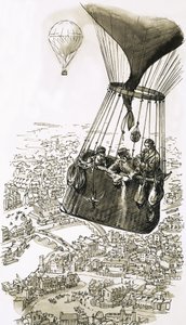 Dünyanın ilk düzenli havayolu hizmeti 1870 yılında kuruldu. by English School
