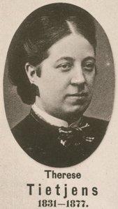 Therese Tietjens (gravür) by English School