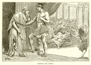 Theseus ve Ege by English School