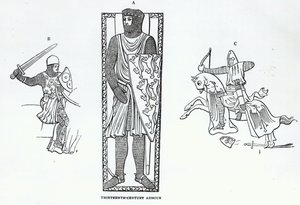 On üçüncü yüzyıl zırhı by English School