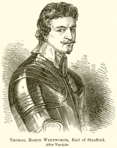 Thomas, Baron Wentworth, Strafford Kontu by English School