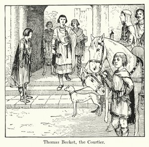 Thomas Becket, saray mensubu by English School
