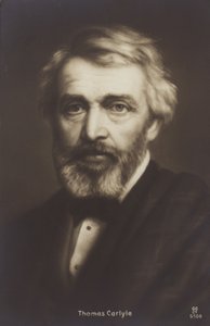 Thomas Carlyle (1795-1881), İskoç filozof, yazar ve tarihçi by English School