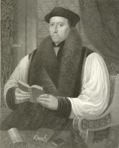 Canterbury Başpiskoposu Thomas Cranmer by English School