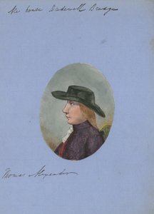 Thomas Hependen, ev, Bridewell Köprüsü (kağıt üzerinde wc) by English School