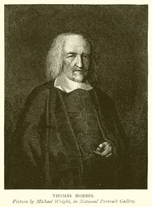 Thomas hobbes by English School