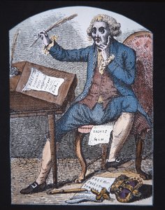 Thomas Paine (renkli taş) by English School