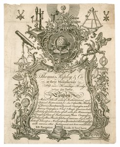 Thomas Ripley & Co, ticari kart by English School