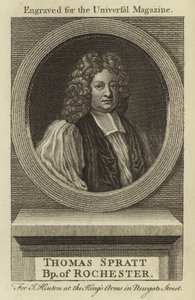 Thomas Spratt, Rochester Piskoposu by English School