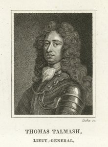 Thomas Talmash, Korgeneral (gravür) by English School