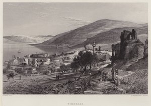 Tiberias (gravür) by English School