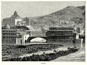 Tiflis (gravür) by English School
