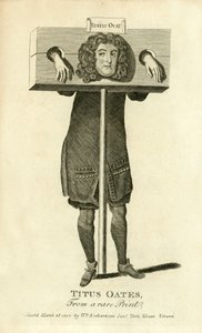 Titus Oates, boyunduruk by English School