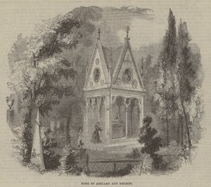 Abelard ve Heloise'nin Mezarı by English School