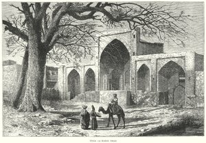 Nadir Şah Türbesi (gravür) by English School