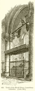 Kara Prens'in Mezarı, Canterbury Katedrali