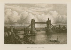 Tower Bridge, Londra by English School