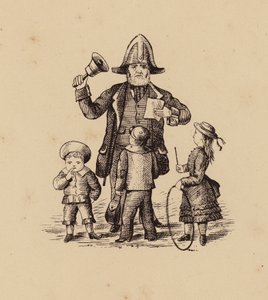 Kasaba tellalı ve çocuklar (lito) by English School