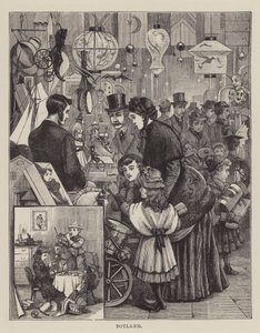 Toyland (gravür) by English School