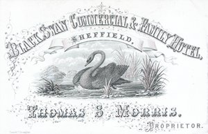Ticari kart, Black Swan Ticari ve Aile Oteli by English School