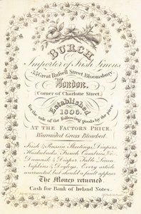 Ticaret kartı, Burch by English School