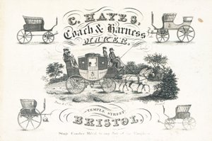 Ticaret kartı, C Hayes by English School