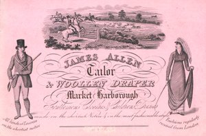 Ticaret kartı, James Allen by English School