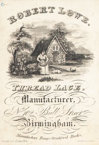 Ticaret kartı, Robert Lowe by English School