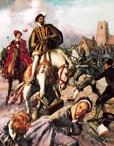 Aziz Bartholomew Günü Trajedisi, 1572 by English School