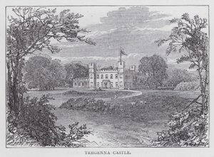 Tregenna Kalesi (gravür) by English School