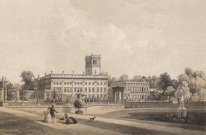 Trentham Salonu, Staffordshire by English School