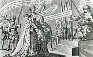 Geniş Zevk Bölgelerinin Egemen İmparatoriçesi Yargılaması, 1771 by English School