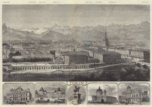 Torino (gravür) by English School