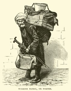 Türk Hamal veya Porter by English School
