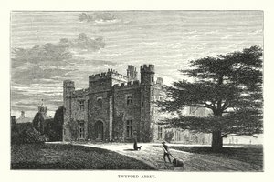 Twyford Manastırı (gravür) by English School