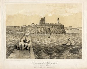 İskeleden Tynemouth Manastırı by English School