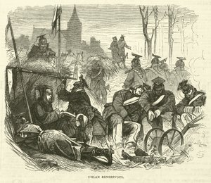 Uhlan buluşması, Eylül 1870 by English School