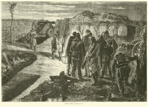 Surlarda, Ekim 1870 by English School