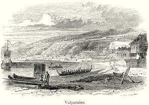 Valparaiso (gravür) by English School
