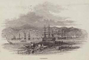 Valparaiso (gravür) by English School
