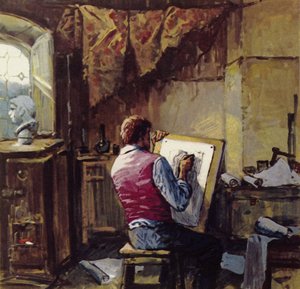 Van Gogh misyonerlik çalışmalarını madenlerde bıraktı ve Brüksel