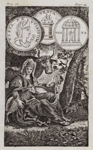 Vesta (gravür) by English School