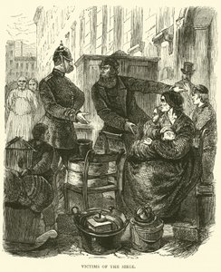 Kuşatmanın kurbanları, Şubat 1871 by English School