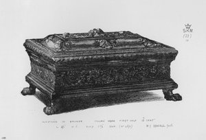 Victoria ve Albert Müzesi: Bronzdan hokka, İtalyan işi, 16. yüzyılın ilk yarısı (gravür) by English School
