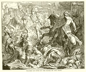 Otto'nun Lech Kıyılarındaki Zaferi by English School