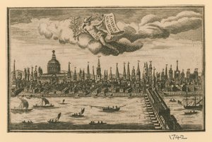 Londra manzarası by English School
