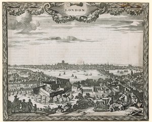 Londra manzarası by English School