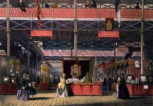1851 Büyük Sergisinin İspanya ve Portekiz bölümlerinin Dickinson